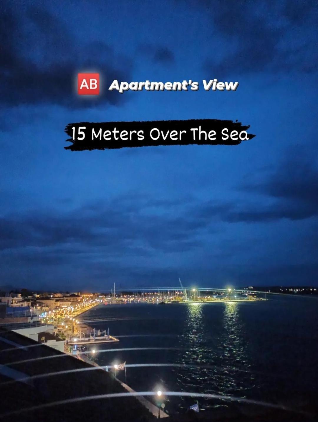 Ab Preveza Apartments -15 Meters Over The Sea Bagian luar foto