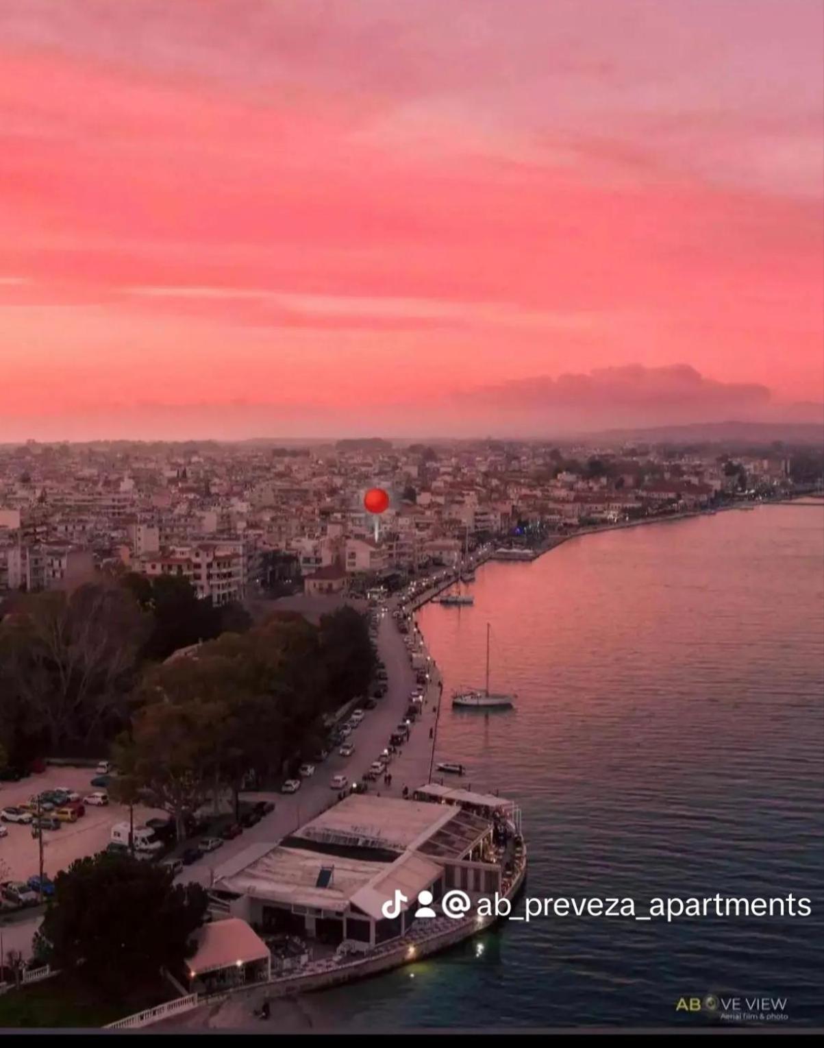 Ab Preveza Apartments -15 Meters Over The Sea Bagian luar foto